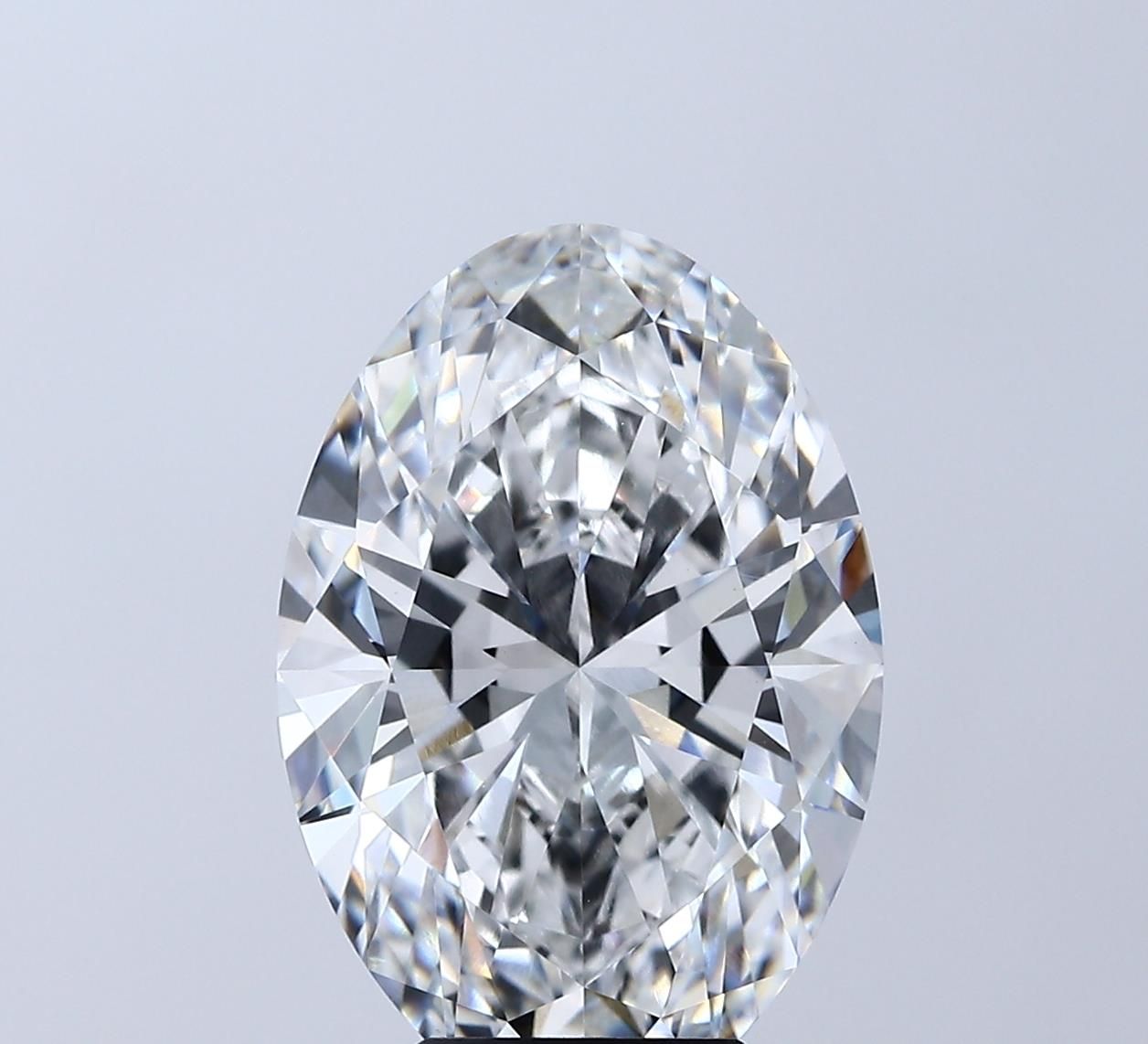 5.54 Carat E-VVS2 Oval Lab Diamond
