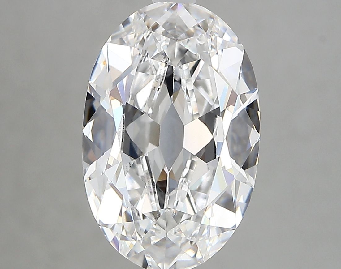3.38 Carat D-VVS1 Oval Lab Diamond