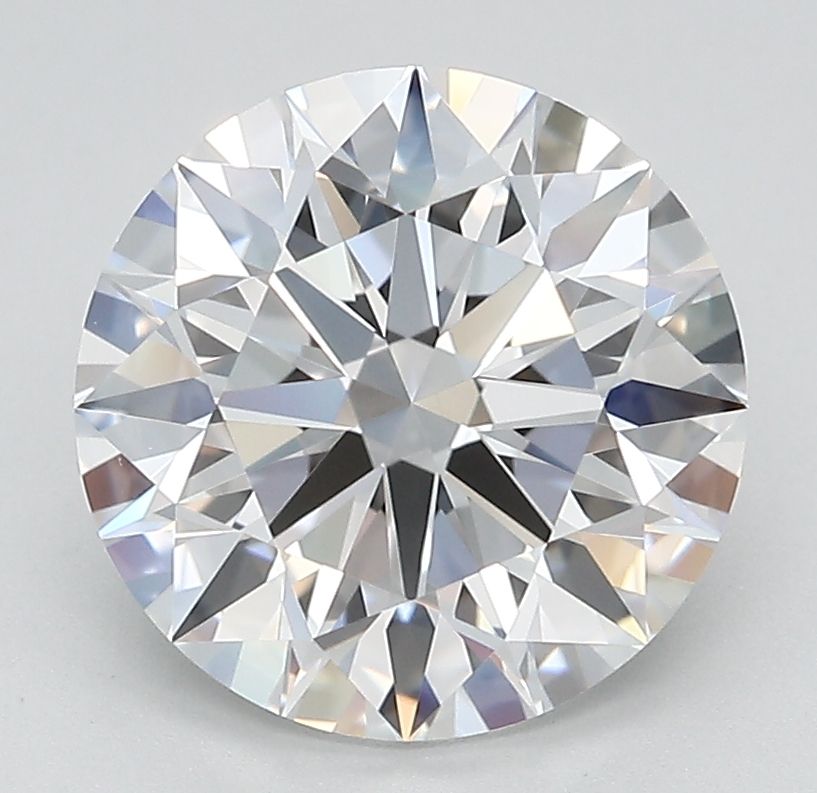 3.12 Carat D-IF Round Lab Diamond