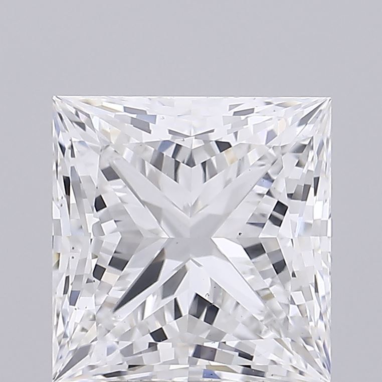 4.55 Carat E-VS2 Princess Lab Diamond