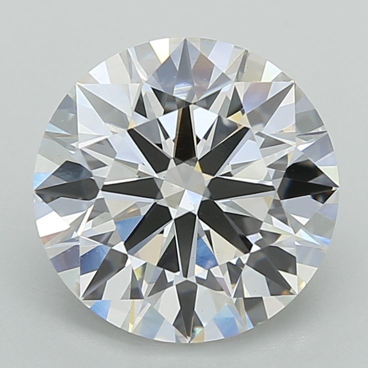 3.02 Carat F-VS2 Round Lab Diamond
