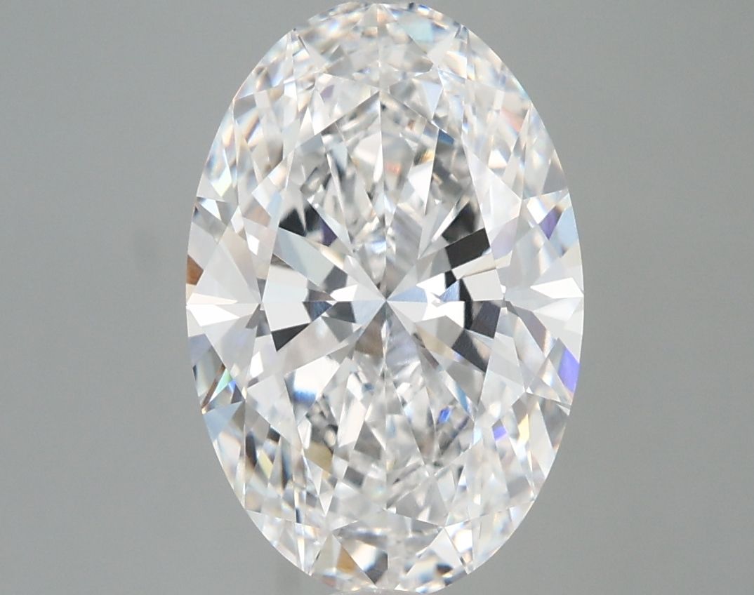 3.69 Carat E-VVS2 Oval Lab Diamond