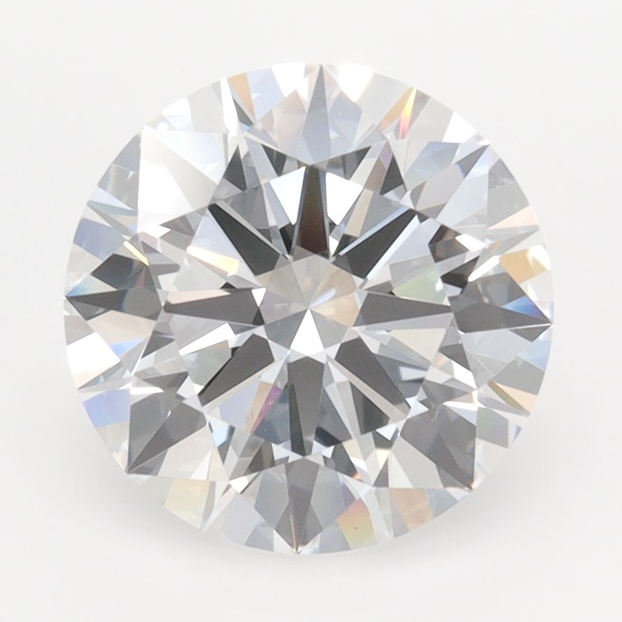 3.27 Carat D IF Round Lab Diamond