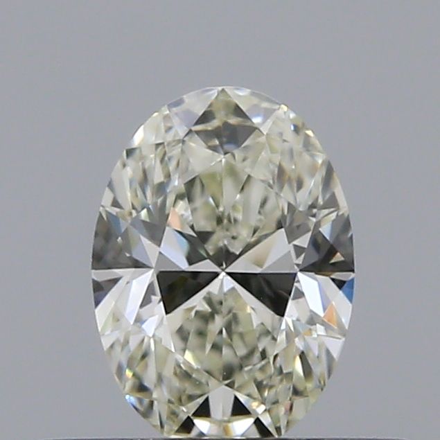 0.33 Carat K VVS2 Oval Diamond