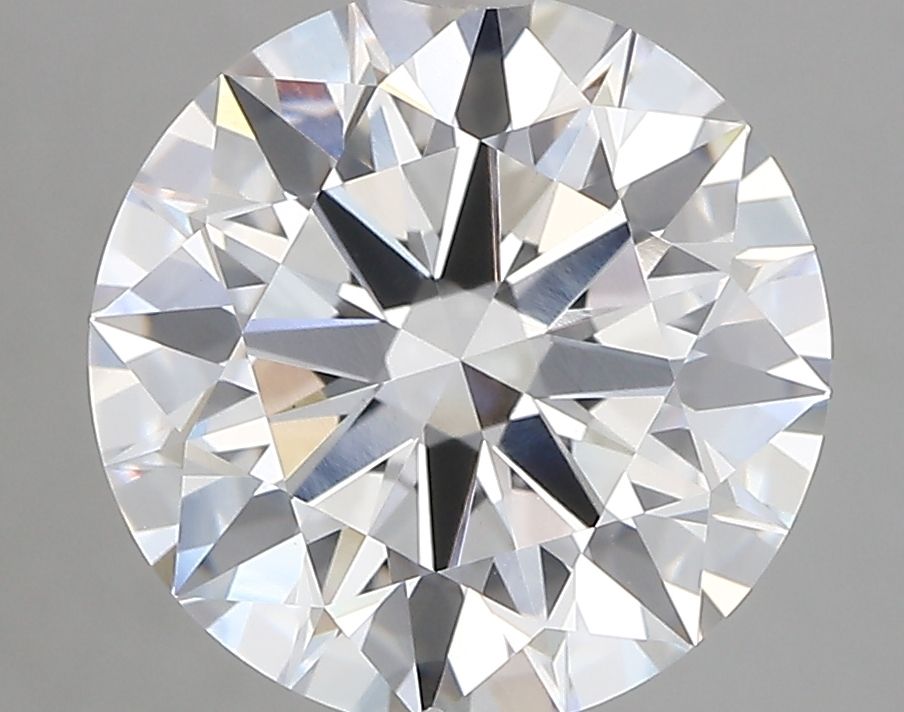 4.37 Carat D-VVS2 Round Lab Diamond