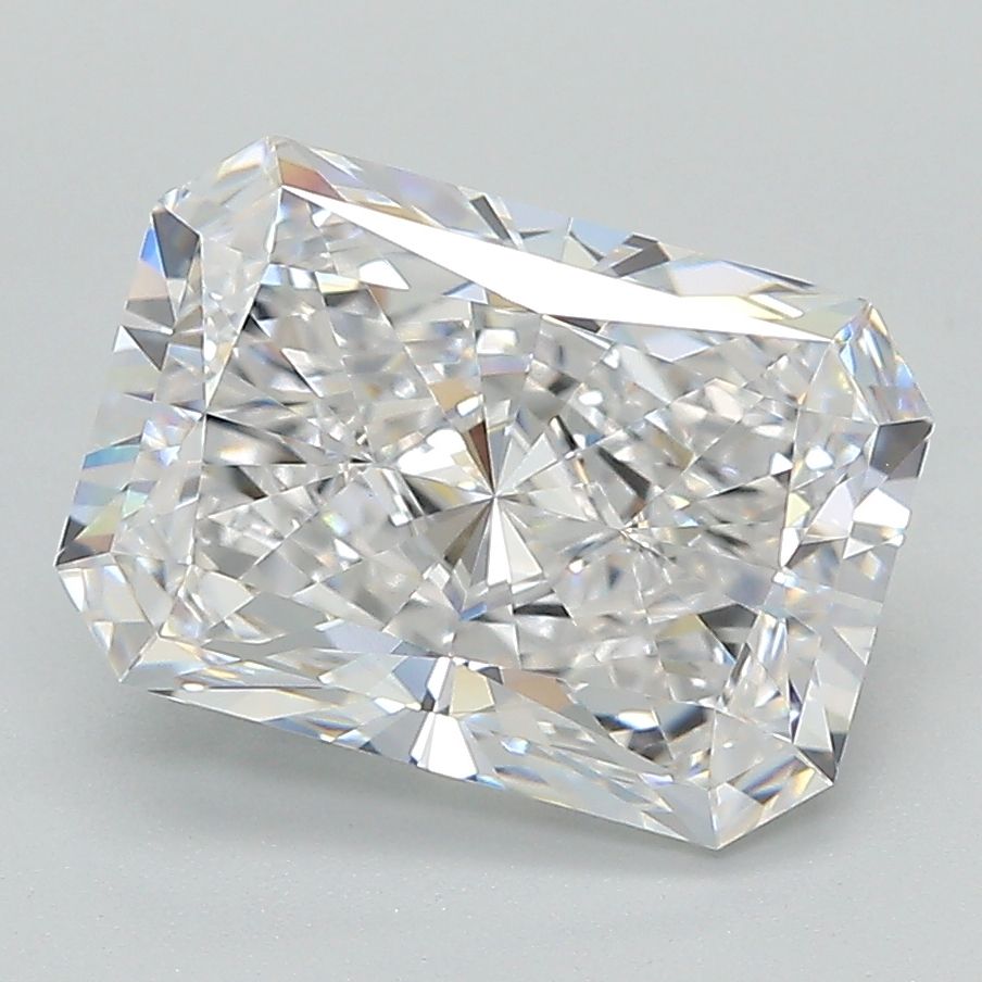 3.39 Carat D-VVS2 Radiant Lab Diamond