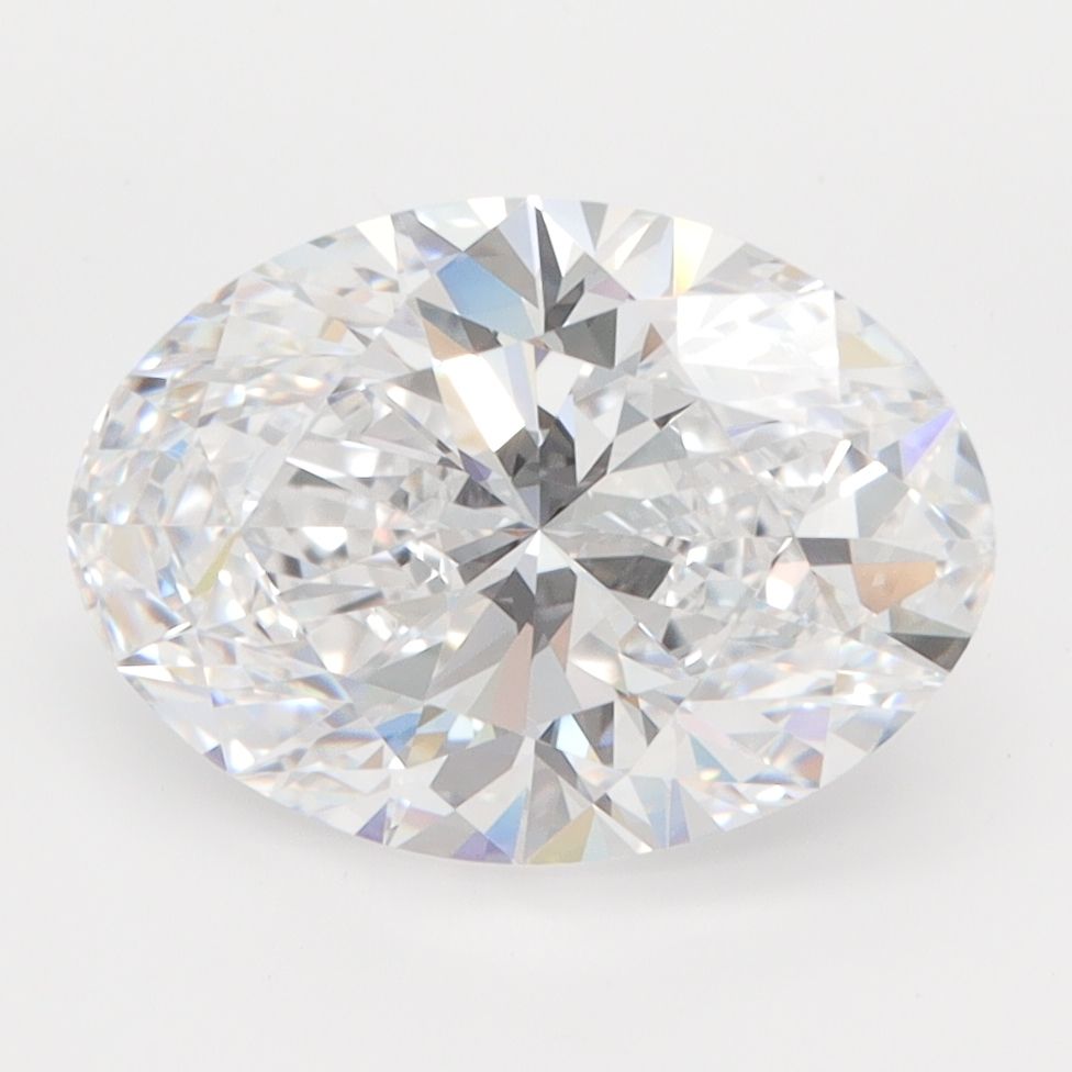 3.24 Carat D-IF Oval Lab Diamond