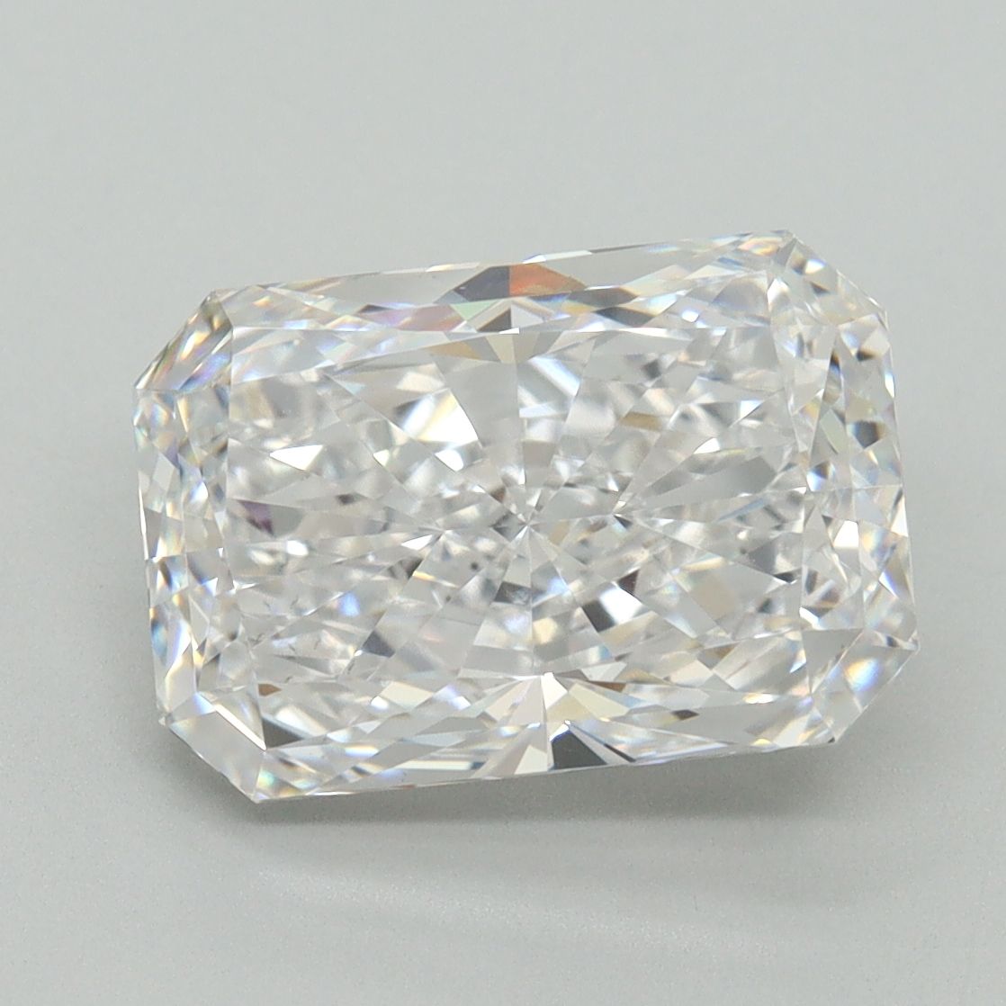 4.21 Carat D-VVS2 Radiant Lab Diamond