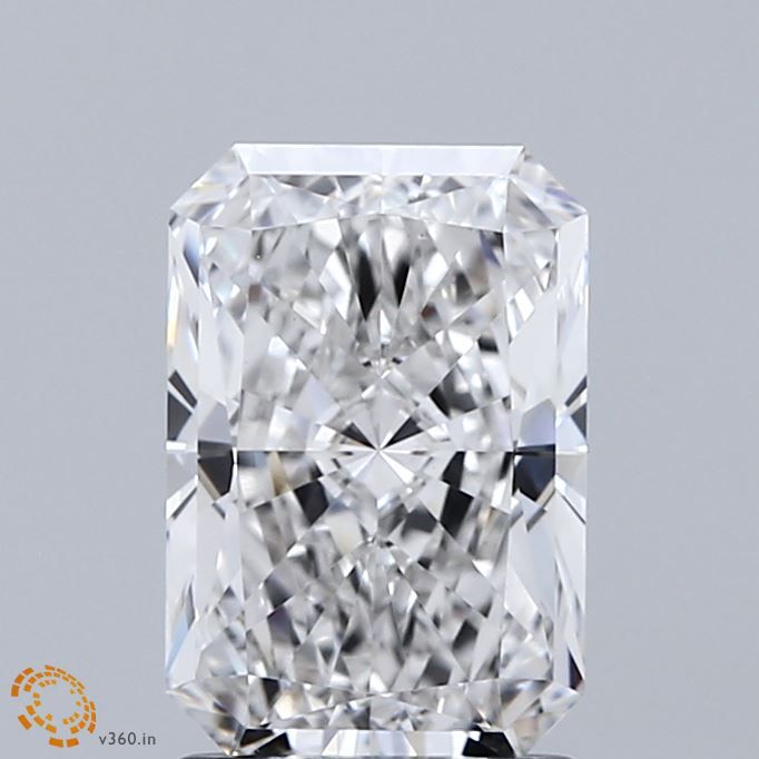 2.03 Carat F-VVS2 Radiant Lab Diamond