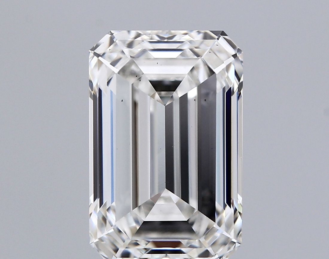 4.17 Carat F-VS1 Emerald Lab Diamond