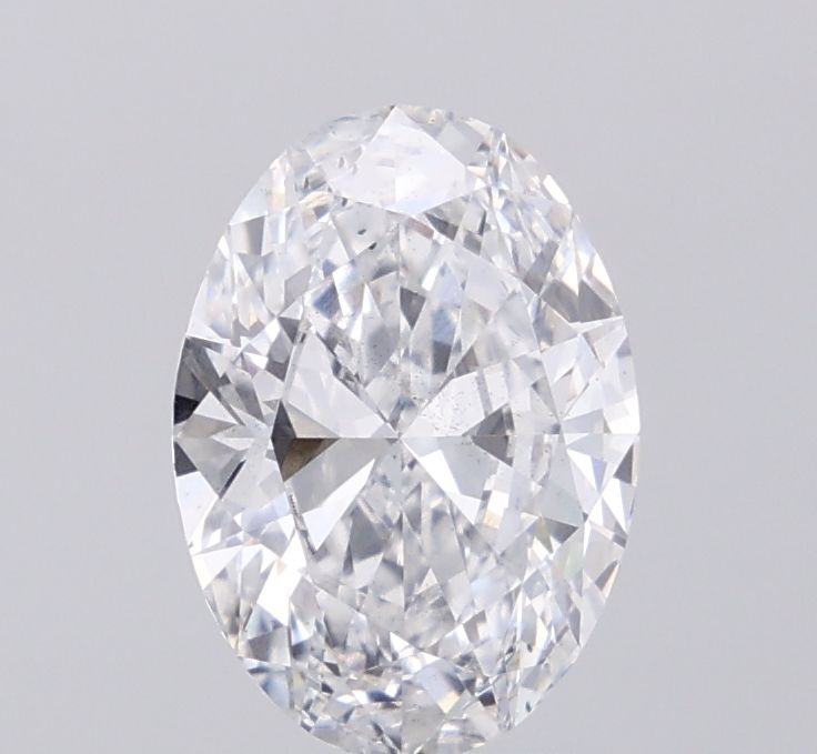 2.59 Carat E-SI1 Oval Lab Diamond