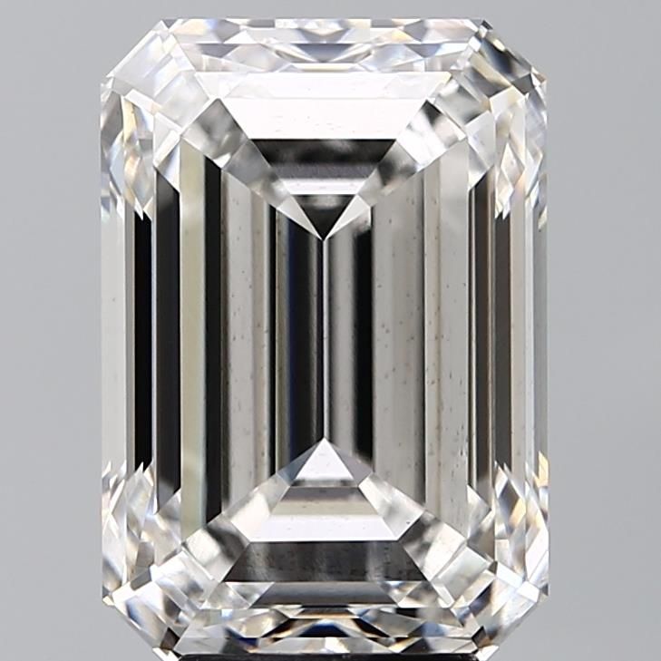 6.75 Carat F-VS2 Emerald Lab Diamond
