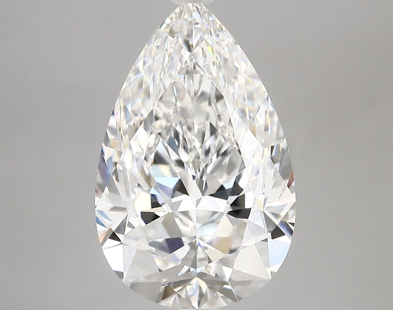 4.48 Carat E-VVS2 Pear Lab Diamond