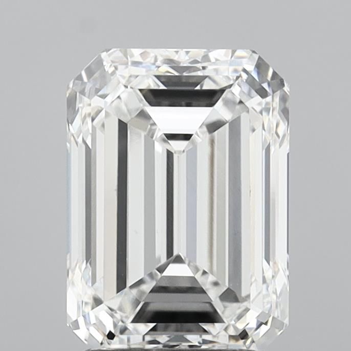 2.52 Carat E-VVS1 Emerald Lab Diamond