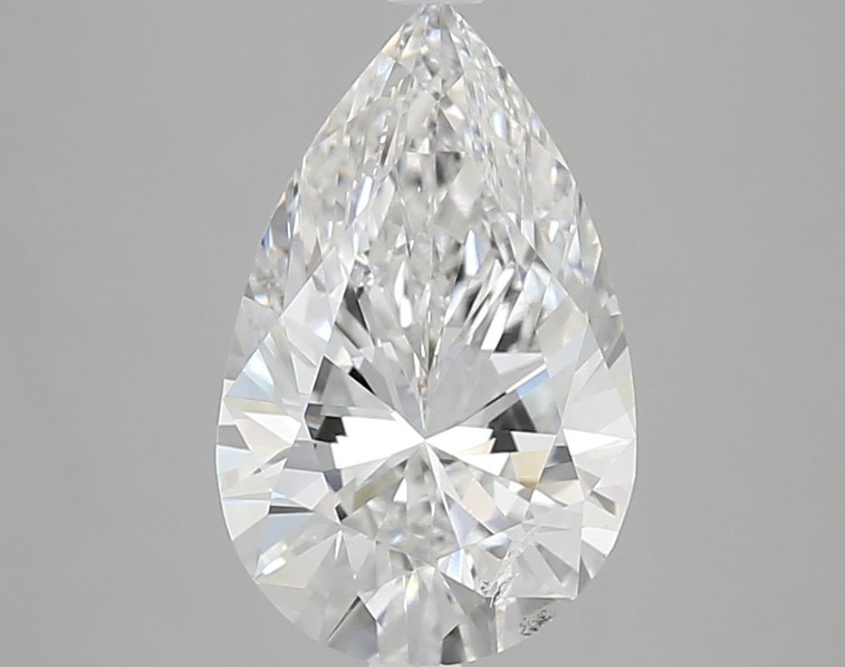 3.00 Carat D-SI1 Pear Lab Diamond