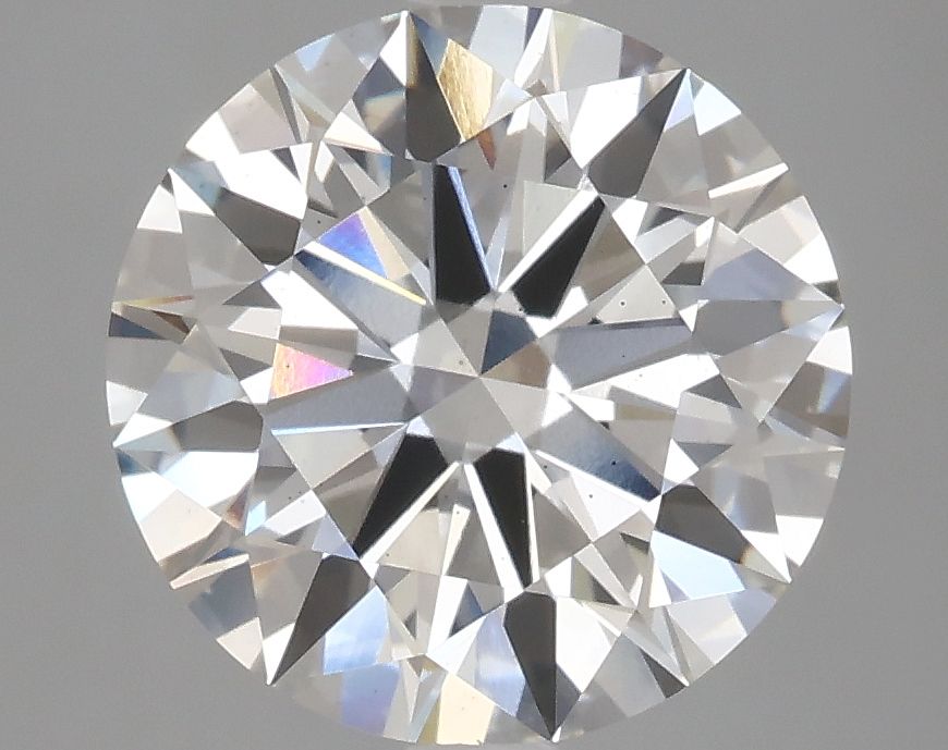 3.76 Carat G-VS2 Round Lab Diamond