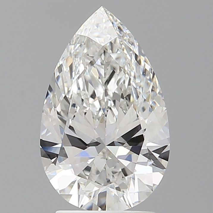 2.50 Carat E-VVS2 Pear Lab Diamond