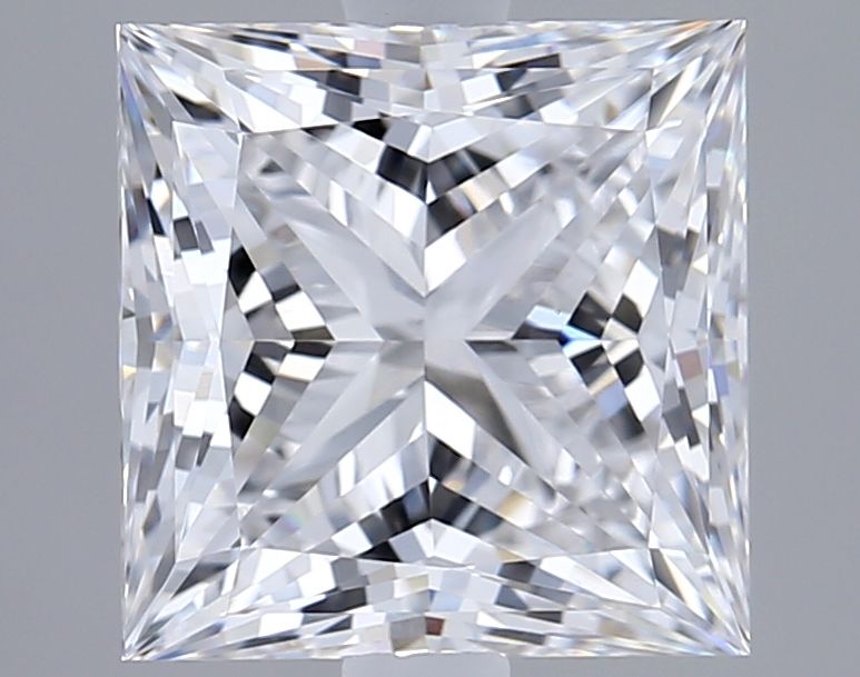 3.00 Carat D-VS1 Princess Lab Diamond