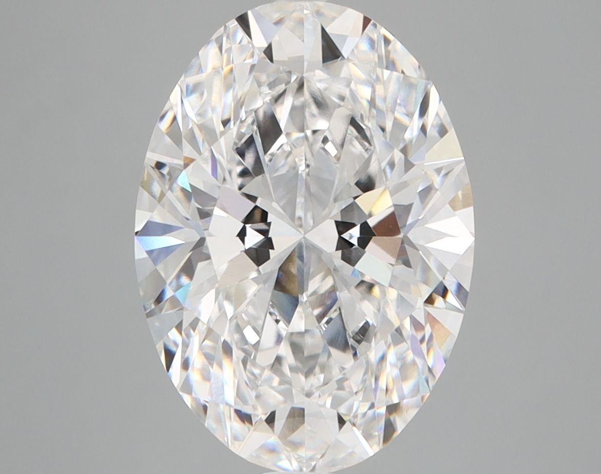 4.08 Carat D-VVS2 Oval Lab Diamond