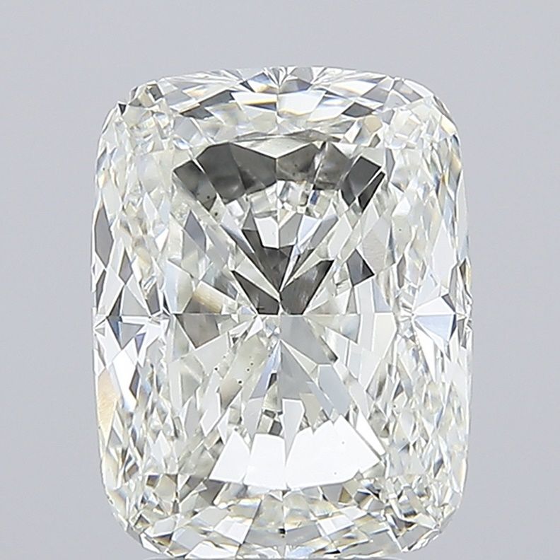 5.01 Carat G-VVS2 Cushion Lab Diamond