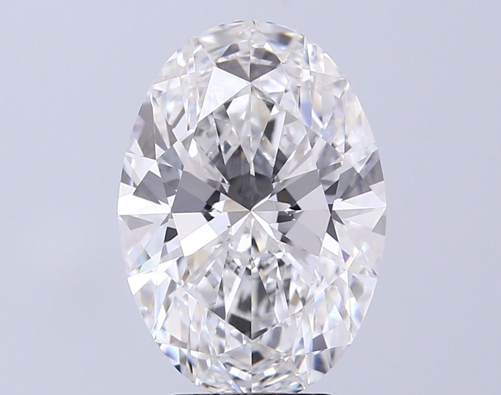 5.11 Carat E-VVS2 Oval Lab Diamond