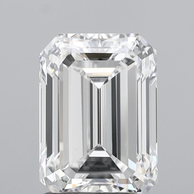 2.00 Carat E-VVS2 Emerald Lab Diamond