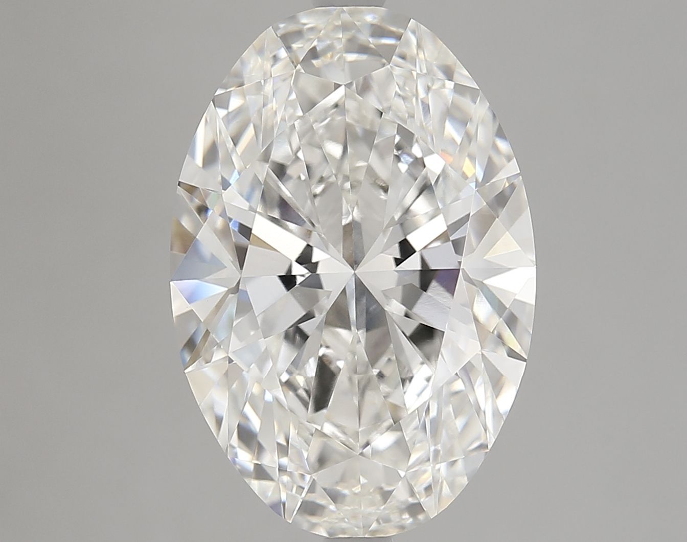 7.08 Carat G-VVS2 Oval Lab Diamond