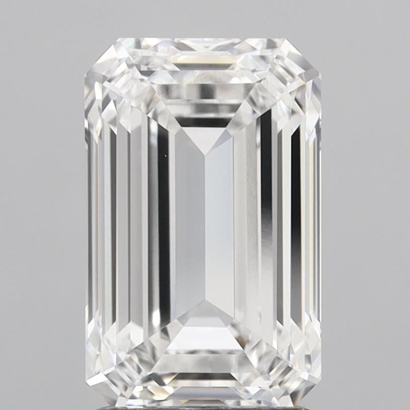 3.01 Carat E-VVS1 Emerald Lab Diamond
