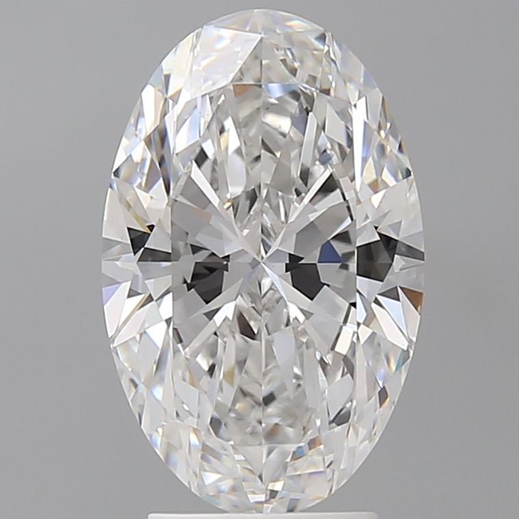 3.57 Carat E-VVS2 Oval Lab Diamond