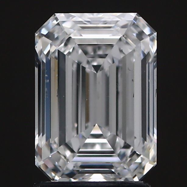 2.04 Carat D SI1 Emerald Lab Diamond