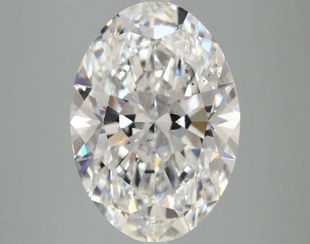 5.03 Carat F-SI1 Oval Lab Diamond