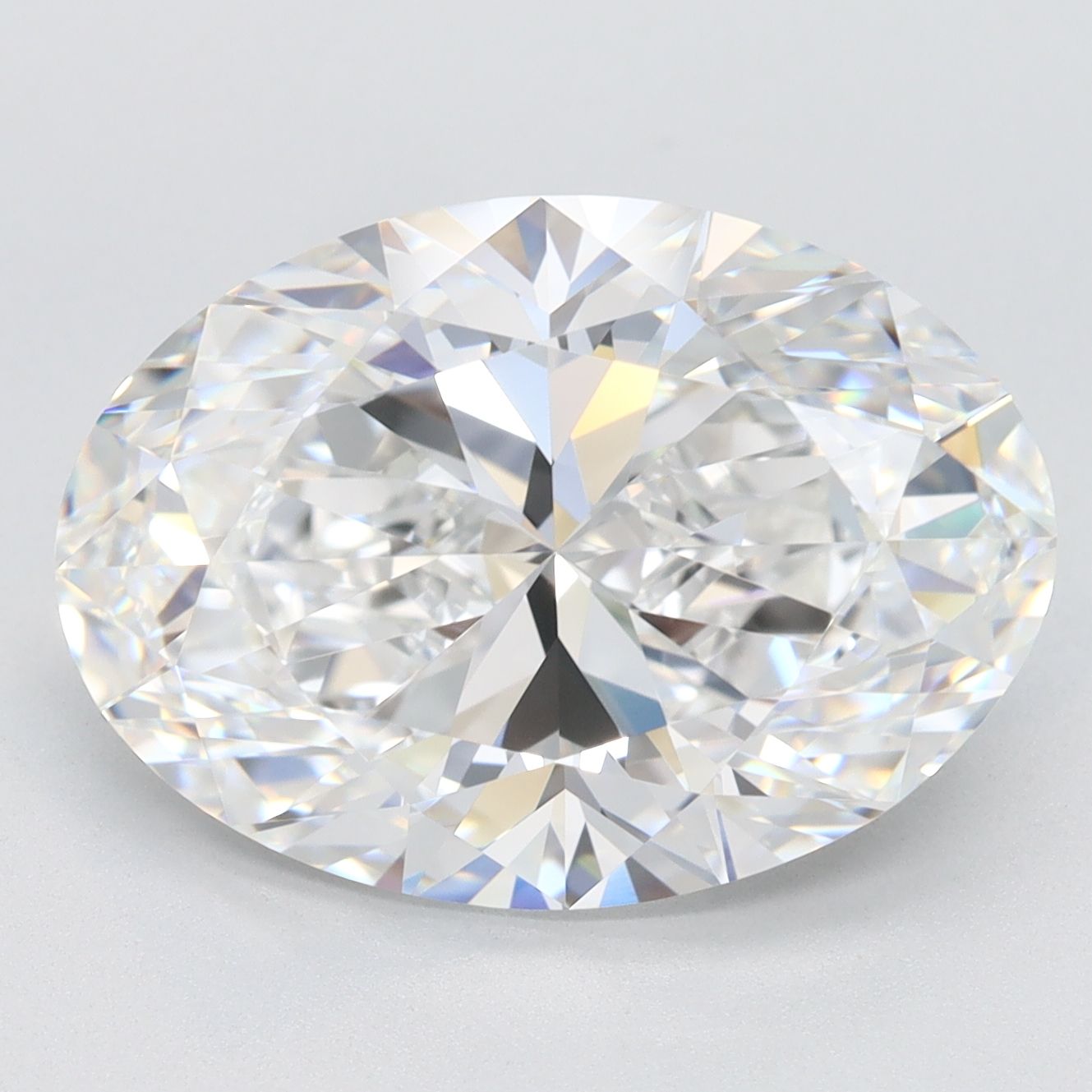 6.21 Carat E-IF Oval Lab Diamond