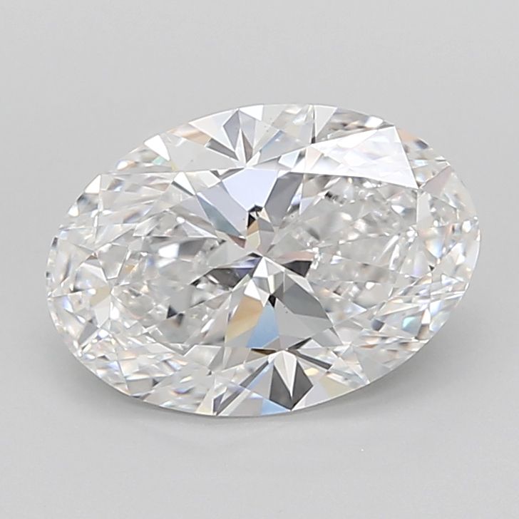 4.03 Carat D-VS1 Oval Lab Diamond