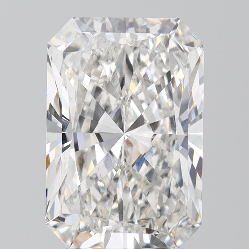 3.77 Carat G-VS2 Radiant Lab Diamond