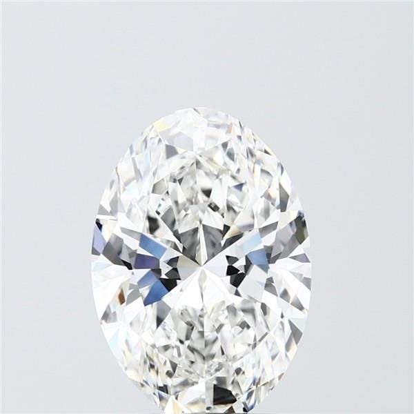 3.03 Carat F-VVS2 Oval Lab Diamond