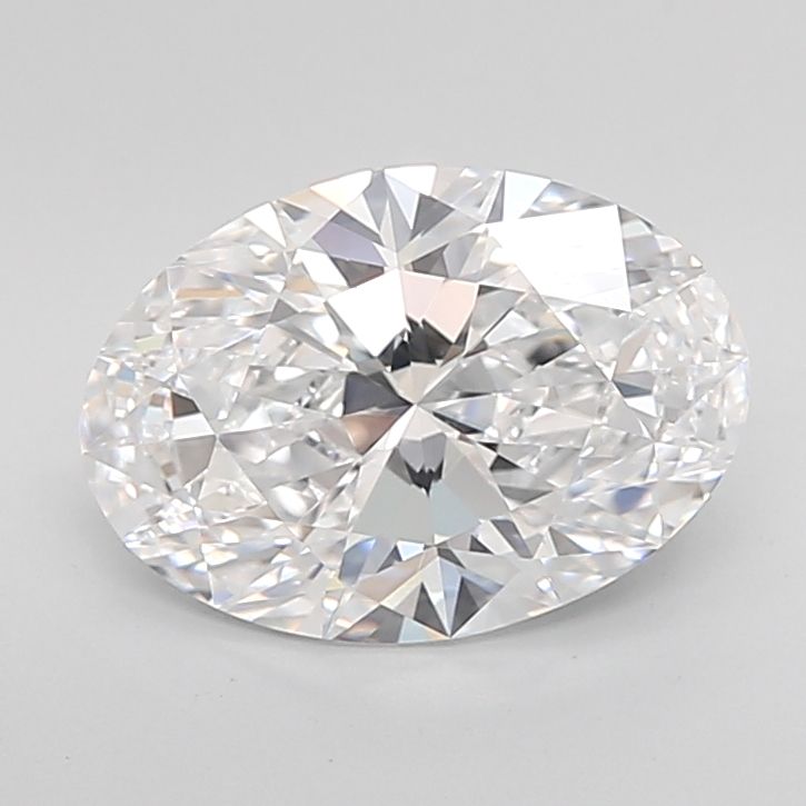 3.08 Carat D-IF Oval Lab Diamond
