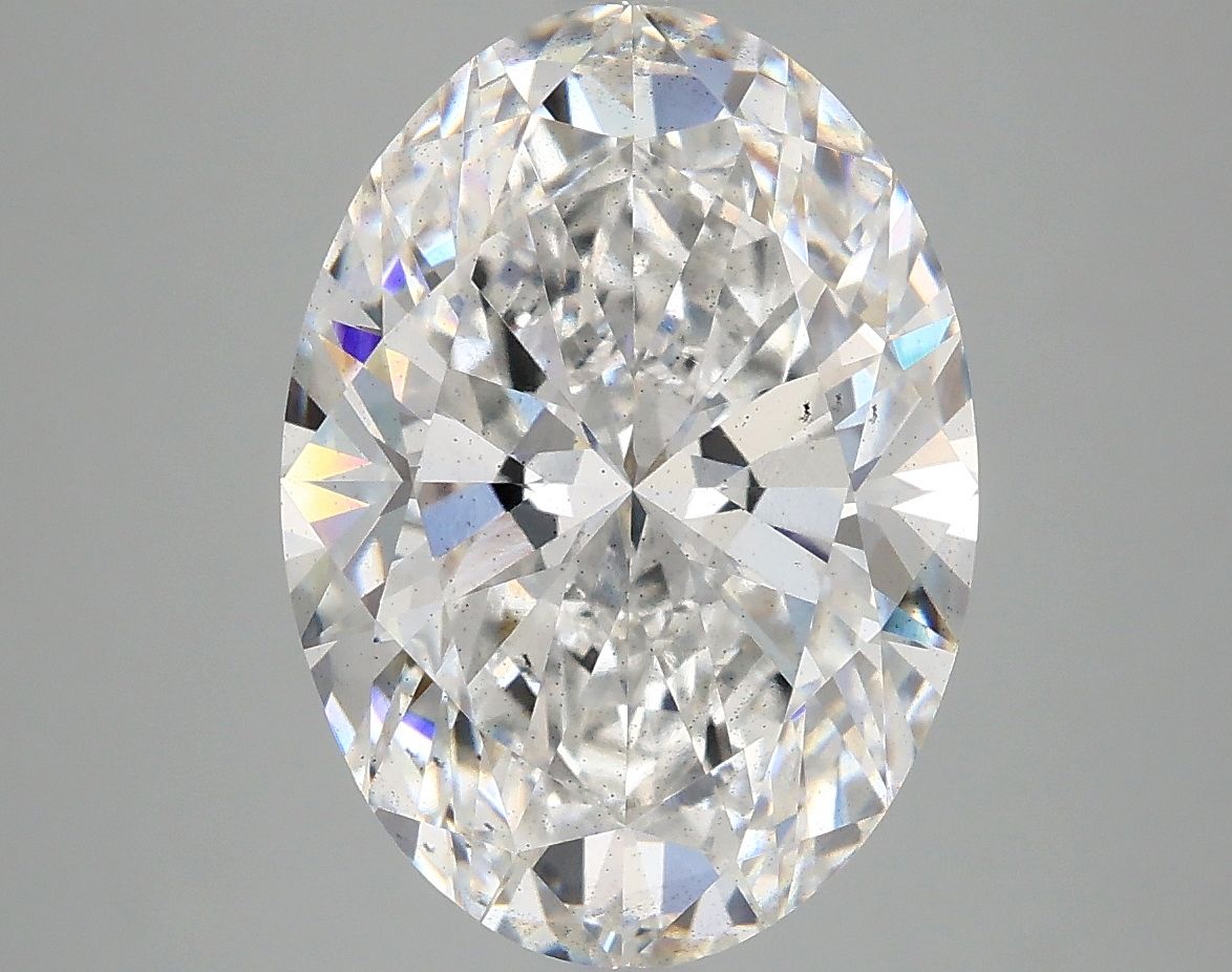 5.02 Carat E-SI1 Oval Lab Diamond