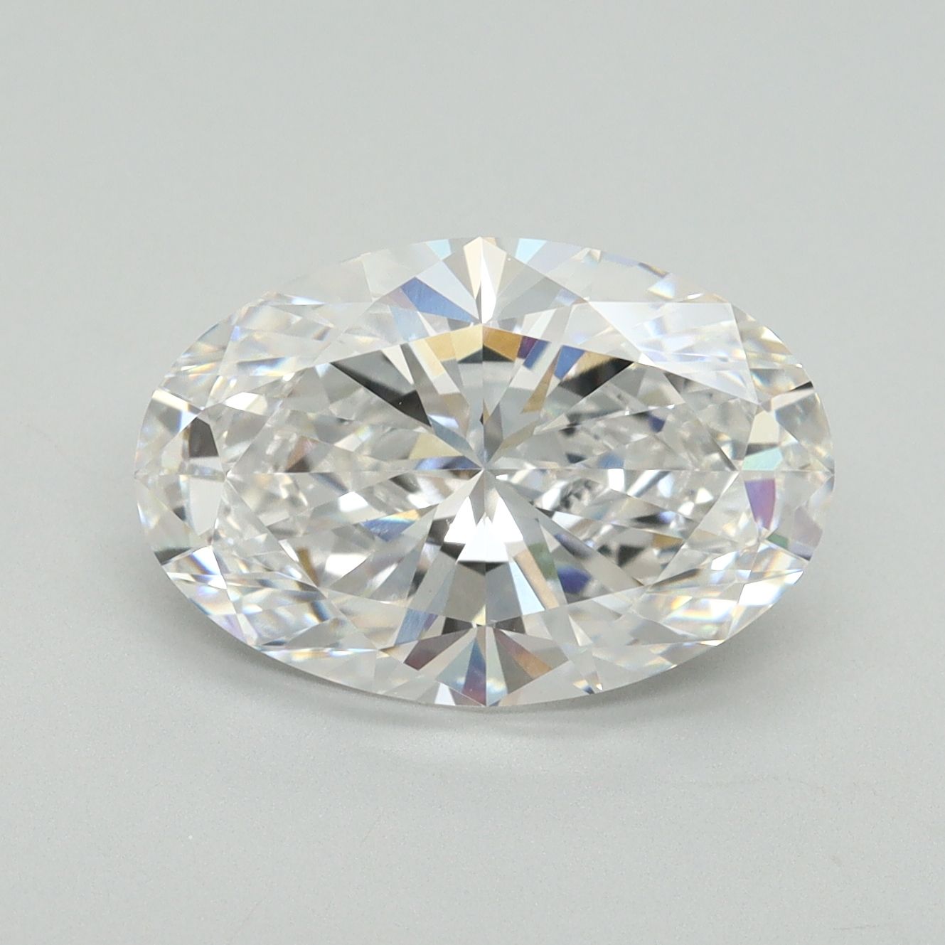 4.06 Carat D-VVS2 Oval Lab Diamond
