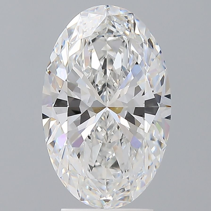 3.58 Carat E-VS2 Oval Lab Diamond