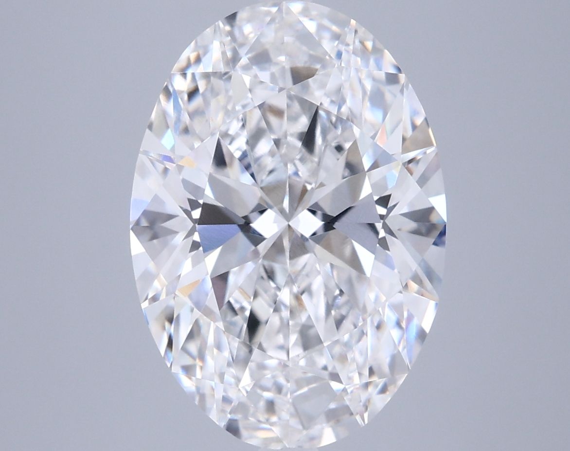 5.06 Carat E VVS1 Oval Lab Diamond