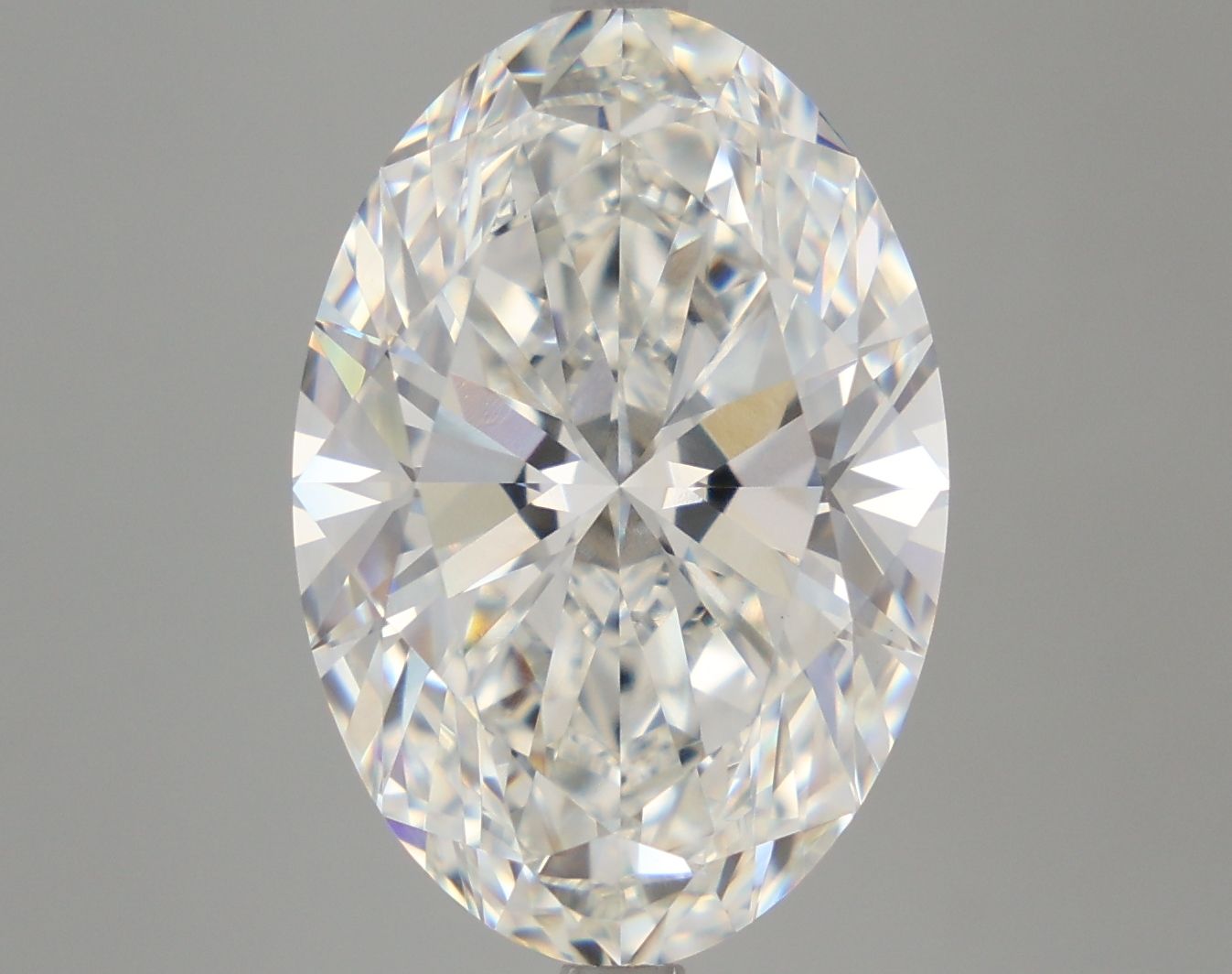 8.1 Carat F-VVS2 Oval Lab Diamond