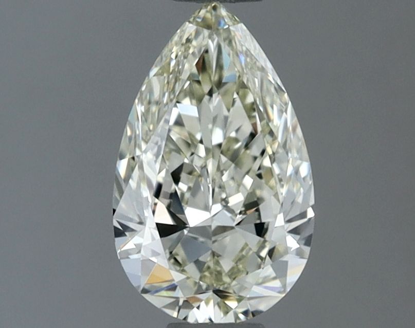 0.98 Carat L-VVS2 Pear Cut Diamond