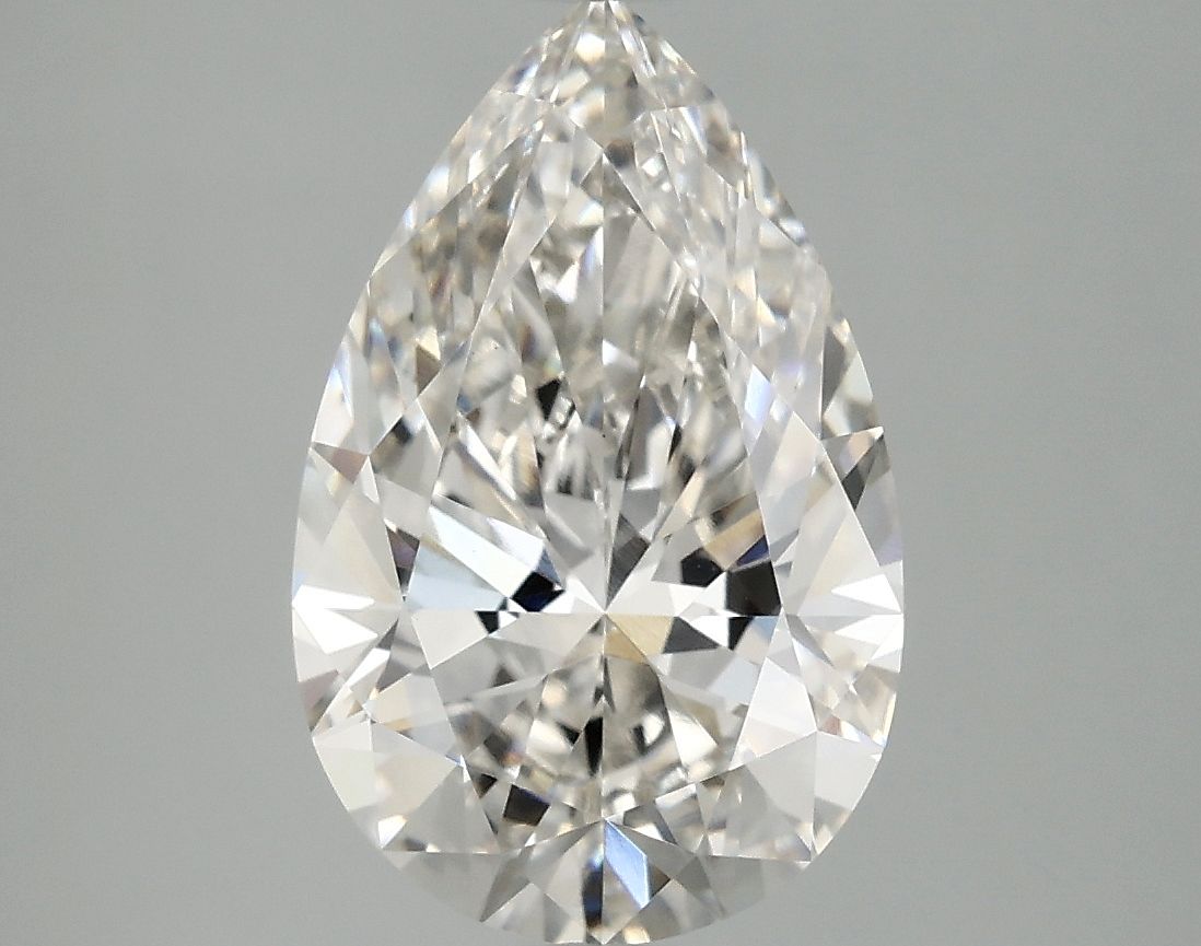 3.10 Carat G-VVS2 Pear Lab Diamond
