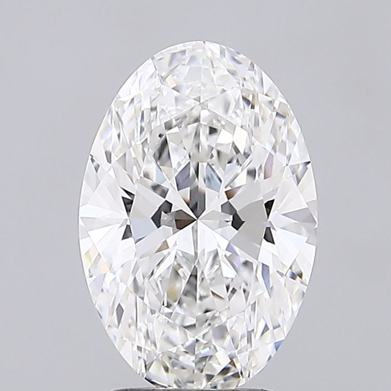 3.02 Carat F-VVS2 Oval Lab Diamond
