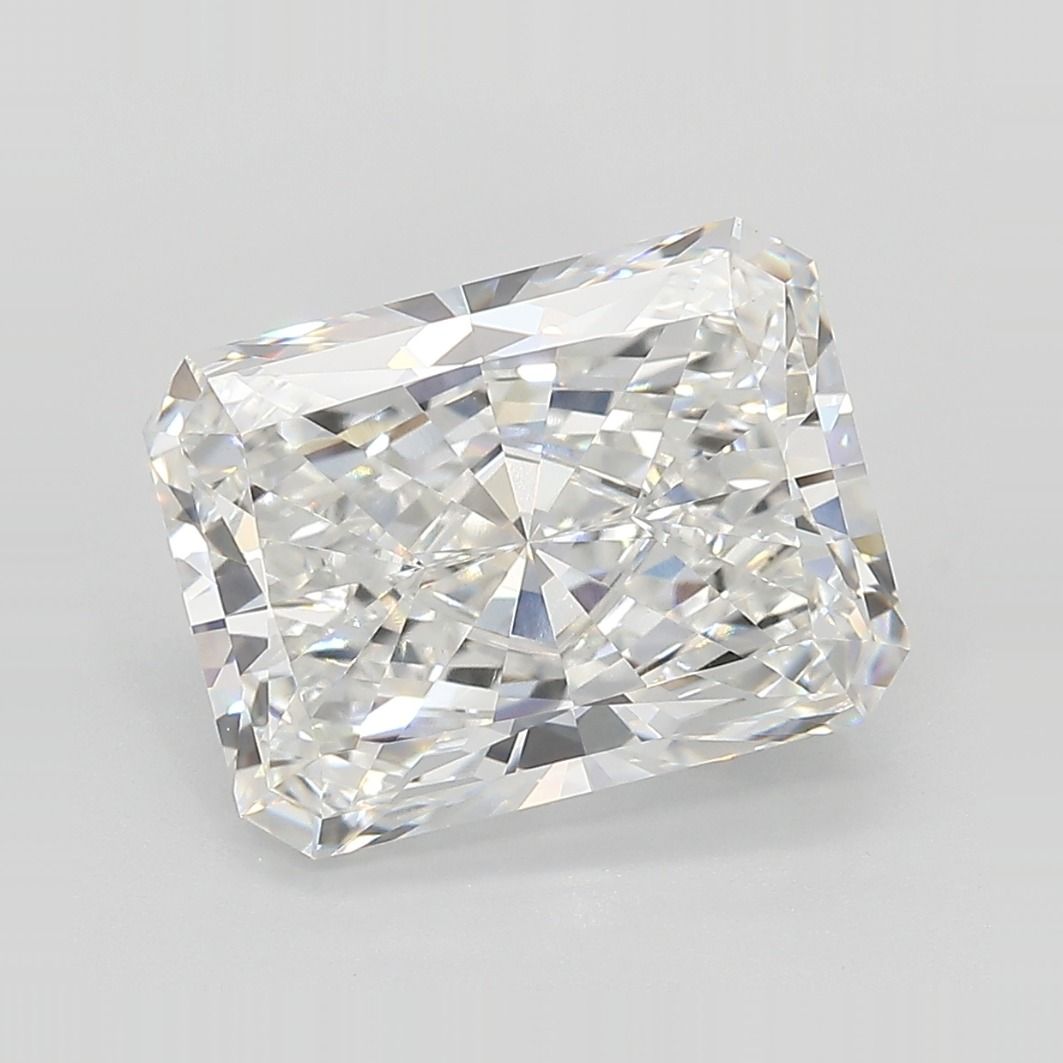 5.02 Carat F-VVS2 Radiant Lab Diamond