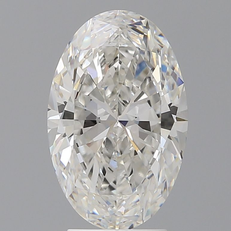 3.60 Carat F-VVS2 Oval Lab Diamond
