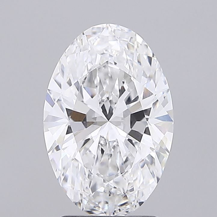 2.50 Carat D-VVS2 Oval Lab Diamond