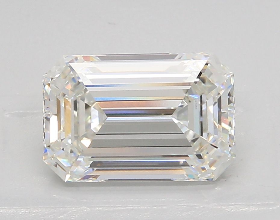 2.82 Carat G-VVS2 Emerald Lab Diamond