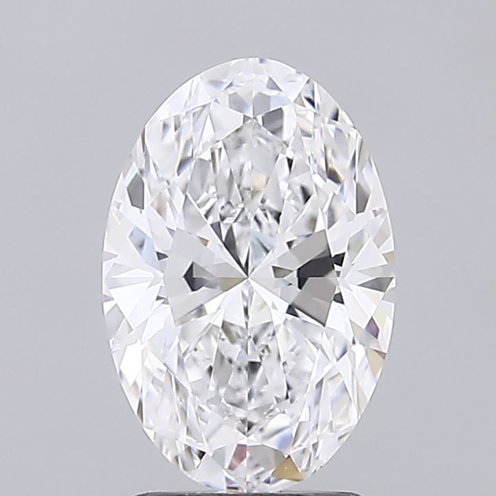 2.05 Carat D-VVS2 Oval Lab Diamond