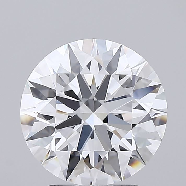 2.51 Carat D-IF Round Lab Diamond